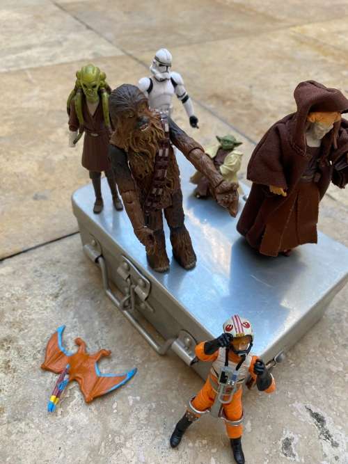 star wars hasbro figure lot 2004