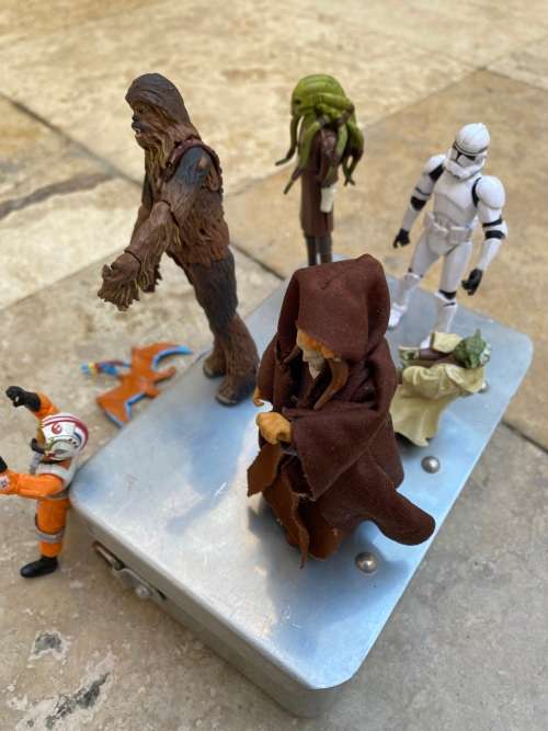 star wars hasbro figure lot 2004