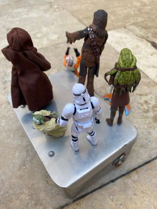 star wars hasbro figure lot 2004