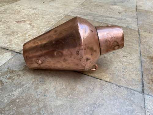 antique copper jug pitcher 27 cm tall