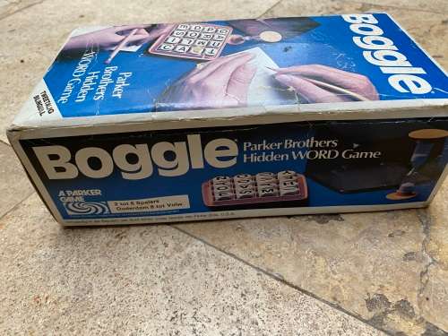 vintage Boggle parker brothers 1976