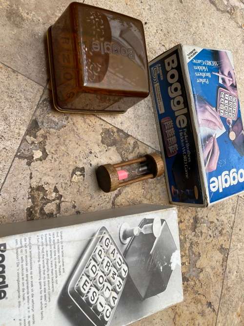 vintage Boggle parker brothers 1976