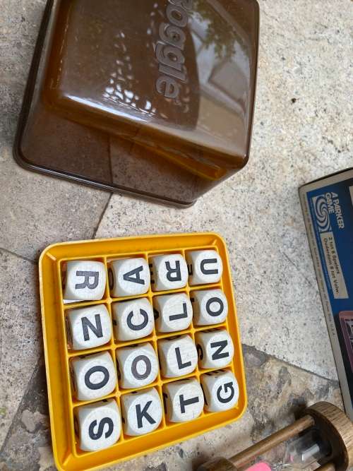 vintage Boggle parker brothers 1976