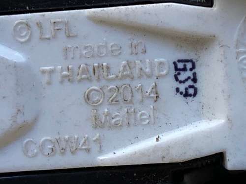 mattel hot wheels captain rex star wars car 2014 , thailand