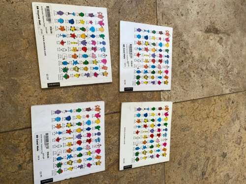 Mr Men , Mr Worry , Mr Tall , Mr Rush , Mr Quiet book lot