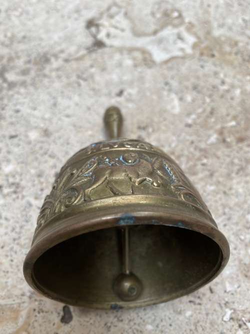vintage brass evangelist bell Marcus Lucas Johannes Matheus BELL Nice Ring