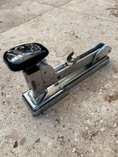 vintage retro ofrex 60 samson stapler paper weight