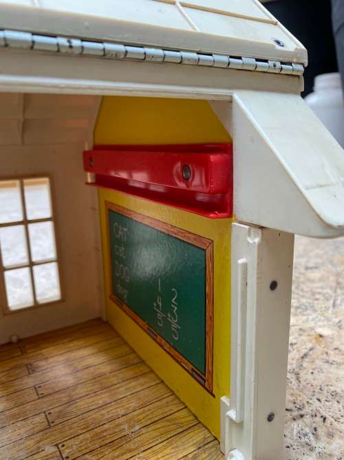 vintage fisher price play family school no 923 year 1971 USA tlc