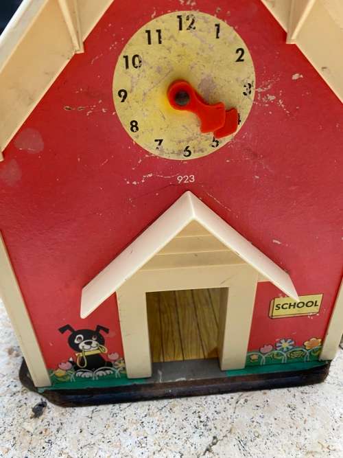 vintage fisher price play family school no 923 year 1971 USA tlc
