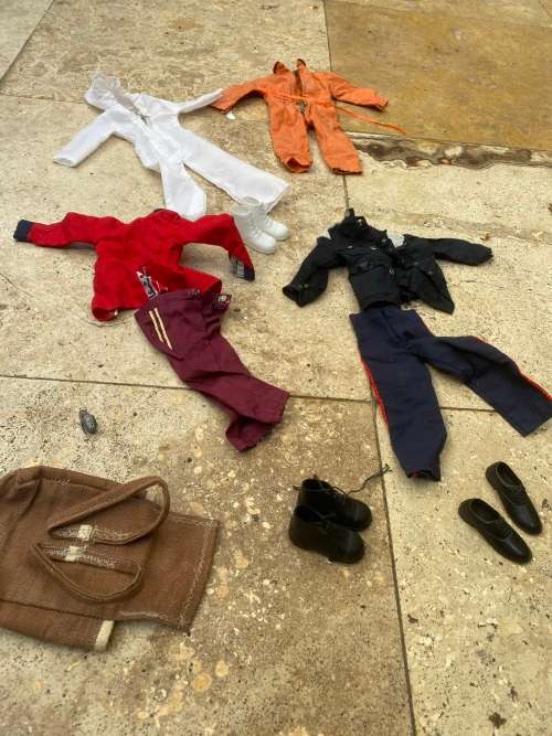 vintage Palitoy clothing extras for action man Ken