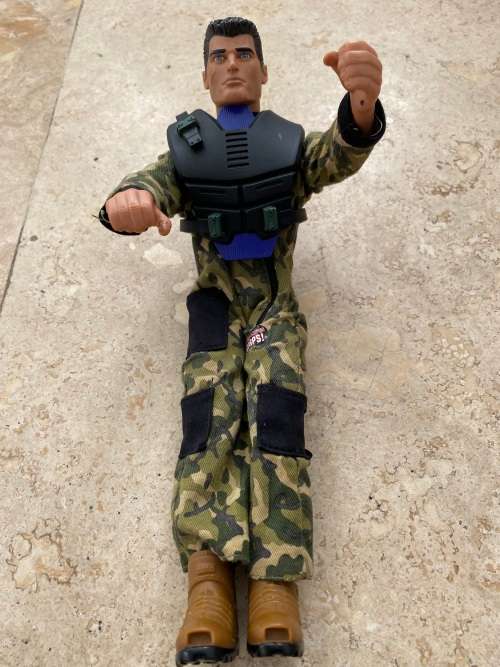 Vintage  The Ultra Corps  Action man Figure By Lanard Toys and Hasbro year 2000