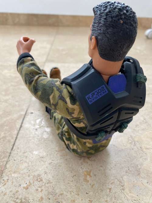 Vintage  The Ultra Corps  Action man Figure By Lanard Toys and Hasbro year 2000