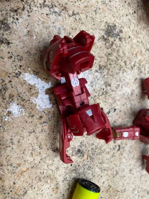 vintage lot of 7 mini transformer transformers