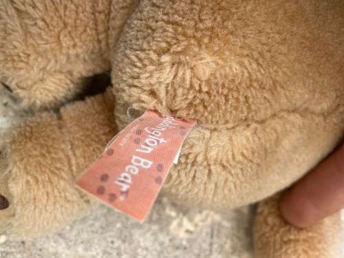 paddington bear doll  by rainbow no jacket red hat