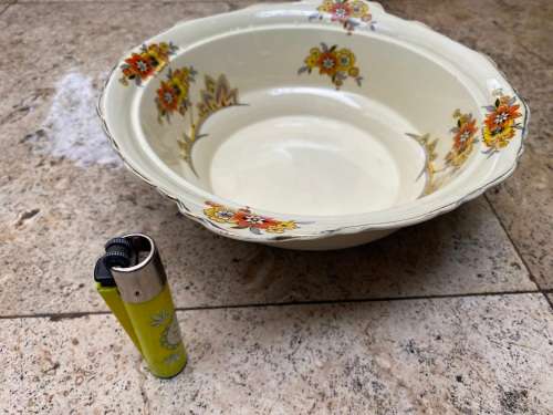 alfred meakin Marquis shape marigold vintage bowl