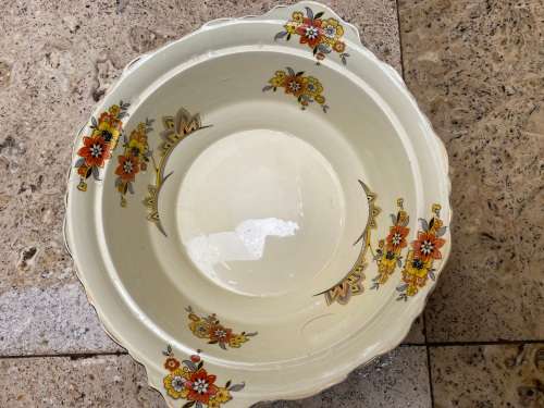 alfred meakin Marquis shape marigold vintage bowl