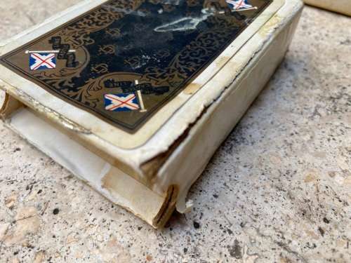 vintage union Castle mail steamship company LTD pair of playing cards