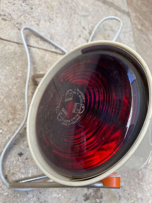 vintage retro Philips Infraphil hp3603 floor medical light
