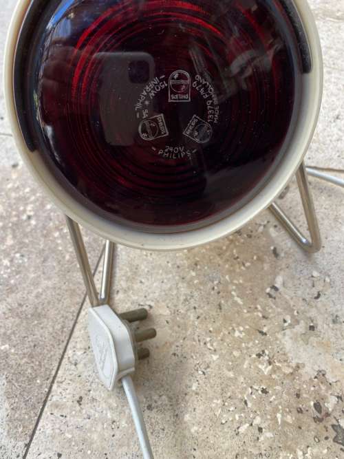 vintage retro Philips Infraphil hp3603 floor medical light