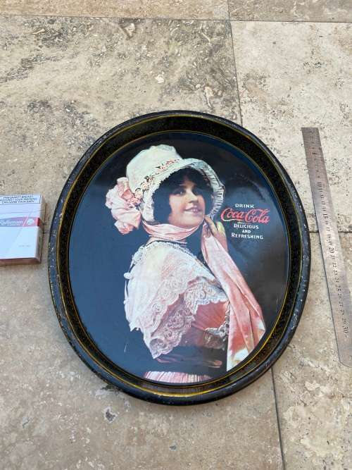 vintage coke tray