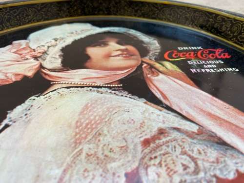 vintage coke tray