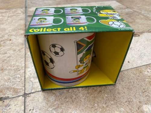 fifa 2010 Zakumi official coffee cup mug