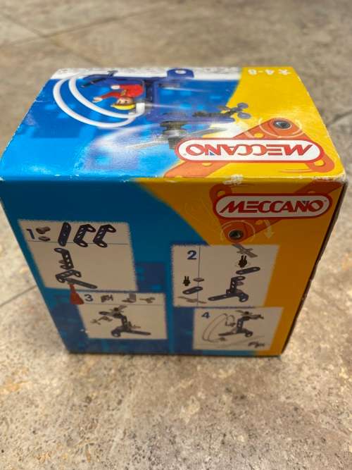 vintage meccano micro kit helicopter 2002