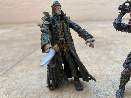 vintage zizzle disney pirates of the Caribbean figure figures pair
