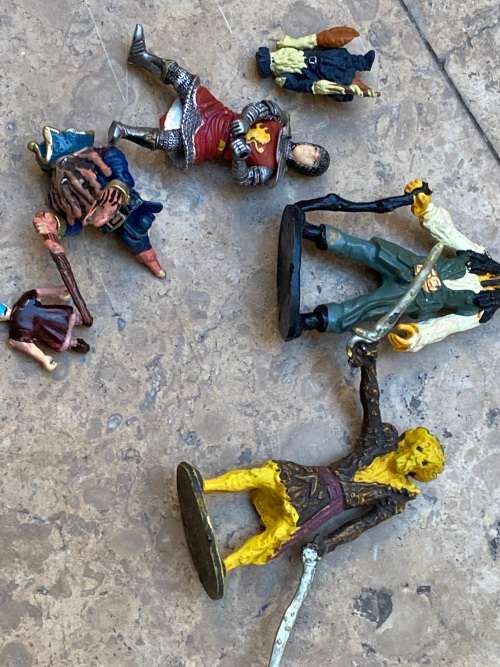 vintage zizzle disney pirates of the Caribbean figure figures pair