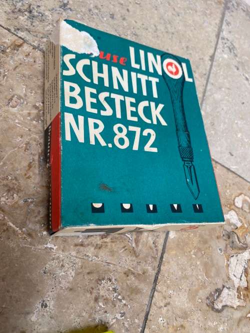 Brause LINOL SCHNITT BESTECK NR-872 Vintage CUT CUTLERY