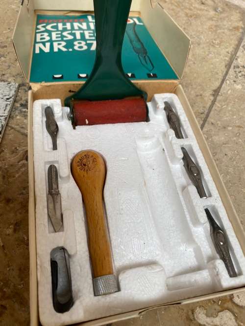 Brause LINOL SCHNITT BESTECK NR-872 Vintage CUT CUTLERY