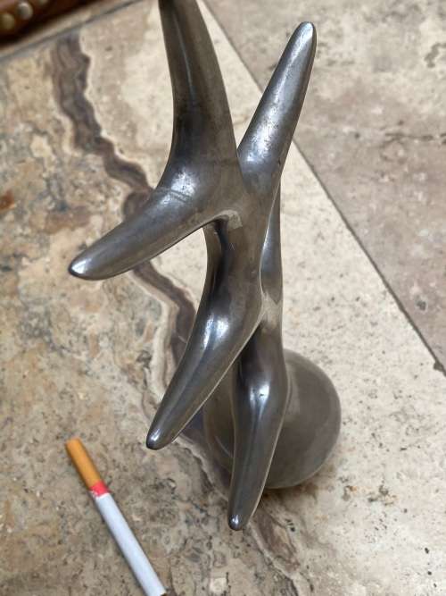 Scandinavian MENU Silver Jewellery Tree Stand Display Designed by Louise Christ