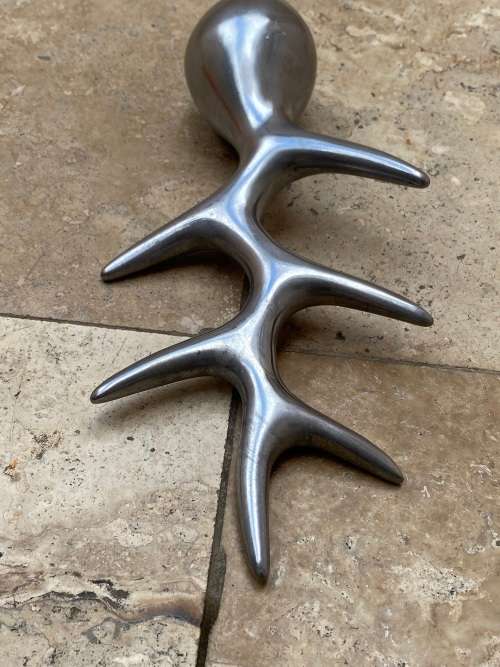 Scandinavian MENU Silver Jewellery Tree Stand Display Designed by Louise Christ
