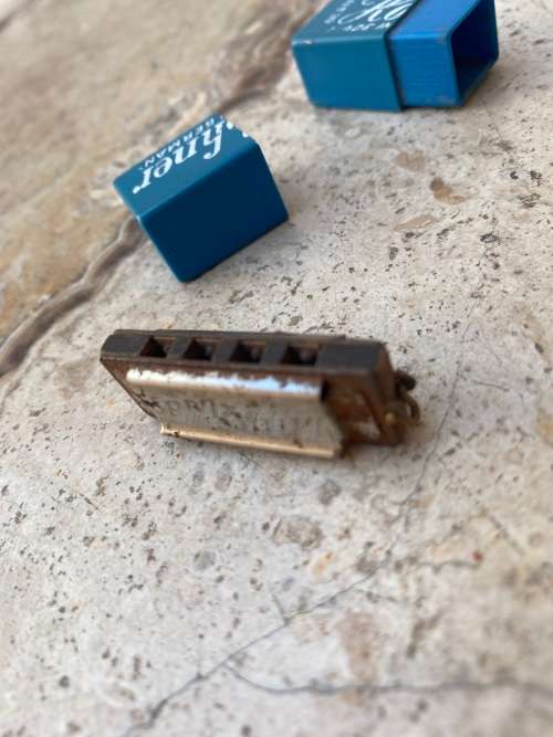 vintage hohner no 39 miniature harmonica mouth organ , Germany