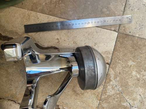 vintage manual ramcon citrus juicer chrome non magnetic