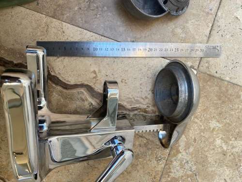 vintage manual ramcon citrus juicer chrome non magnetic