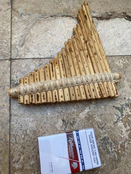 bamboo pan pipe flute 19 pipes
