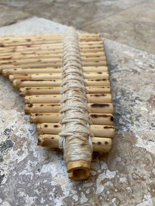 bamboo pan pipe flute 19 pipes