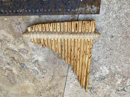bamboo pan pipe flute 19 pipes