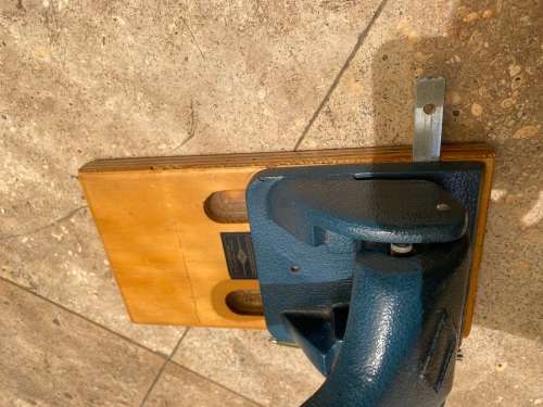 vintage heavy steel , the Uno Senior , paper punch
