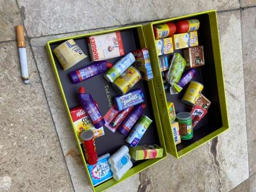 checkers minis  My little shop mini lot of 30 in box