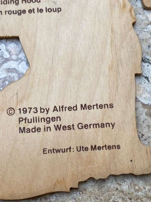 vintage rare Mertons Kunst little red riding hood no 1018  alfred Mertons , Paddington bear pair