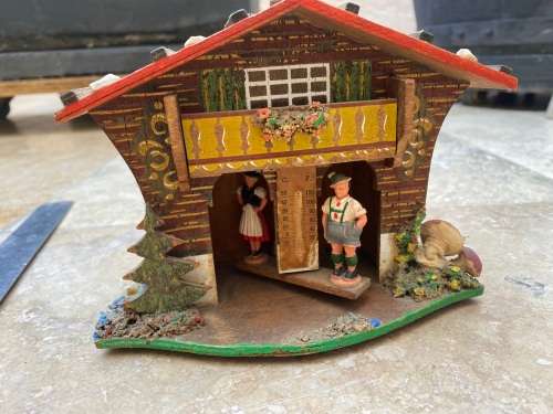 vintage weather house cabin
