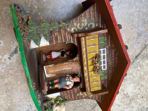 vintage weather house cabin