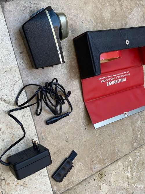 vintage philips philishave in packaging untested