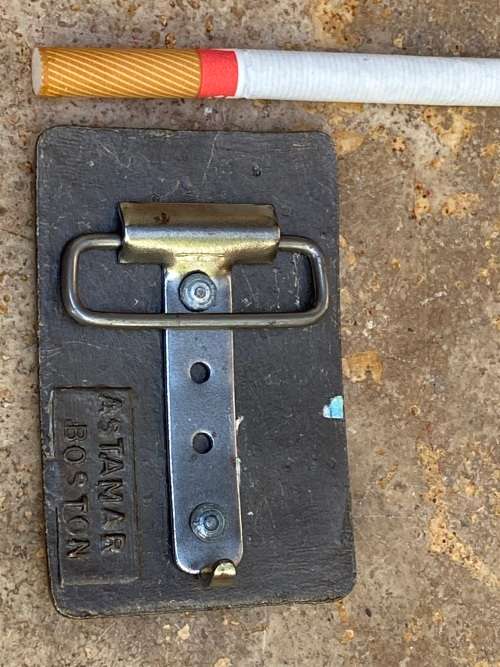 vintage Daisy red ryder belt buckle 1952