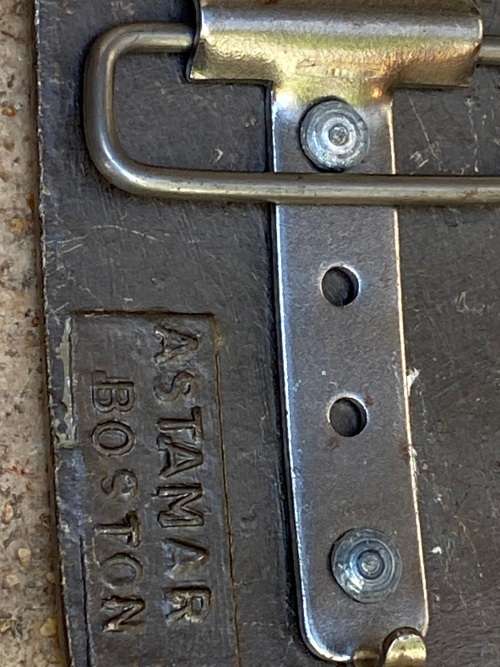 vintage Daisy red ryder belt buckle 1952