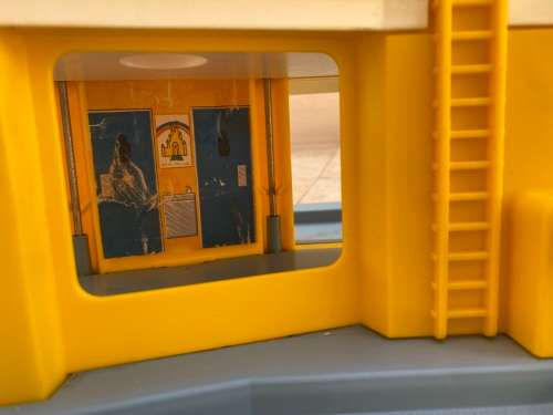 vintage fisher price airport playset 1980 no 933