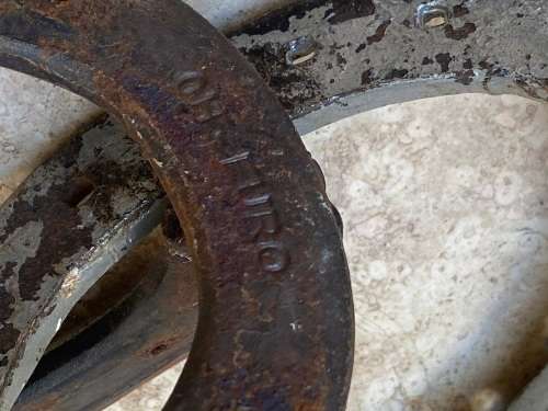 vintage horse shoe horseshoe coat hook pair rustic