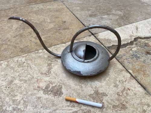 vintage copper oil can long nose